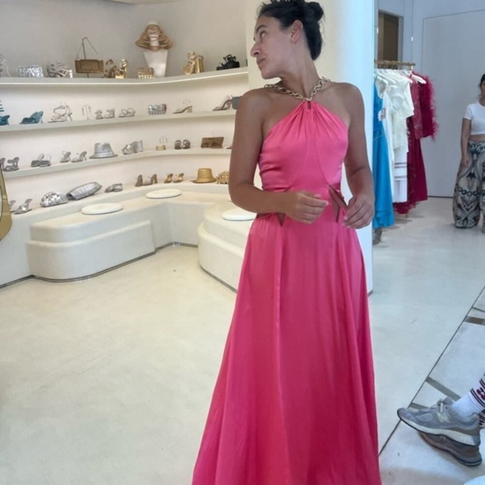 CULT GAIA  Althea Silk Blend Gown Large - Picture 6 of 10